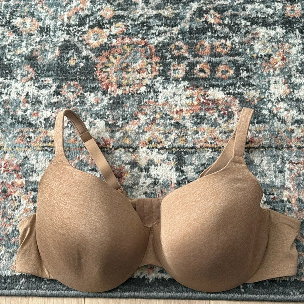 Cacique True Embr T-Shirt Bra
